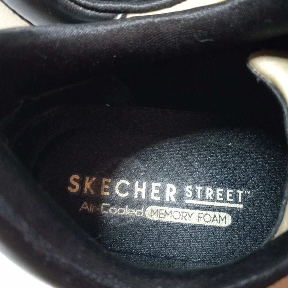 Skechers Hi Lite Street Leather Gold Sneakers
